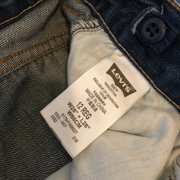 🌟Youth Levi’s 505 - Picture 3 of 5